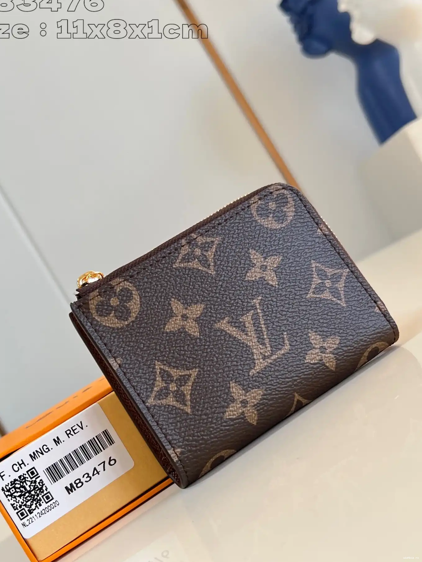 WIS Noa Compact Louis Vuitton Wallet-11*8.5*1.5CM 0704